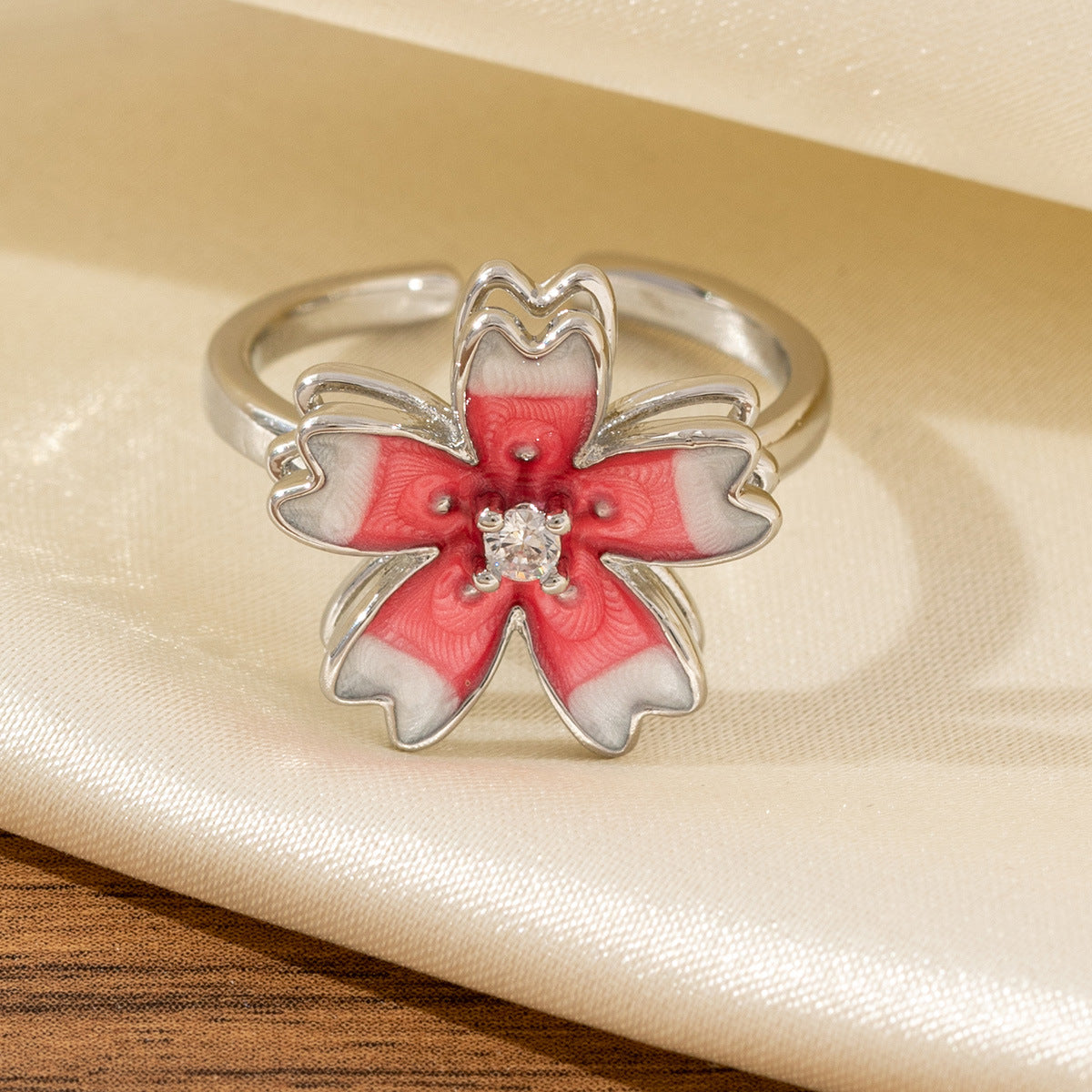 High-end Butterfly-shaped Open Adjustable Ring