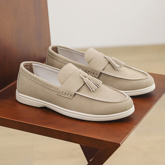 Suede Slip-on Business-casual Loafers