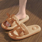 Home Bathroom Non Slip Odor Resistant Foot Soothing Slippers That Feel Like Walking On Clouds