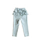 Denim Skirt Pants With Funky Ears For Children Girls