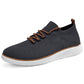 Lightweight Lace-up Casual Mens Shoes Breathable Footwear