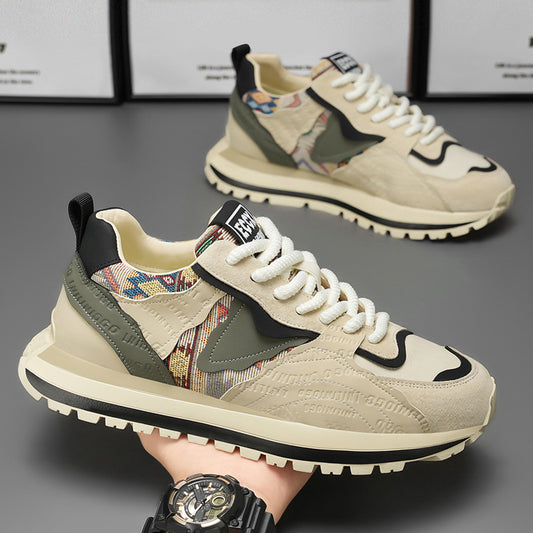 Trendy Casual Versatile Chunky-soled Non-slip Sneakers