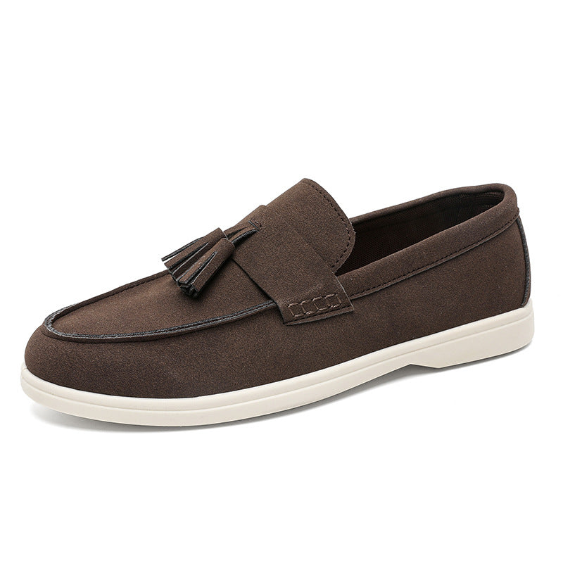 Suede Slip-on Business-casual Loafers
