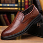 Mens Casual British-style Pointed Leather Shoes