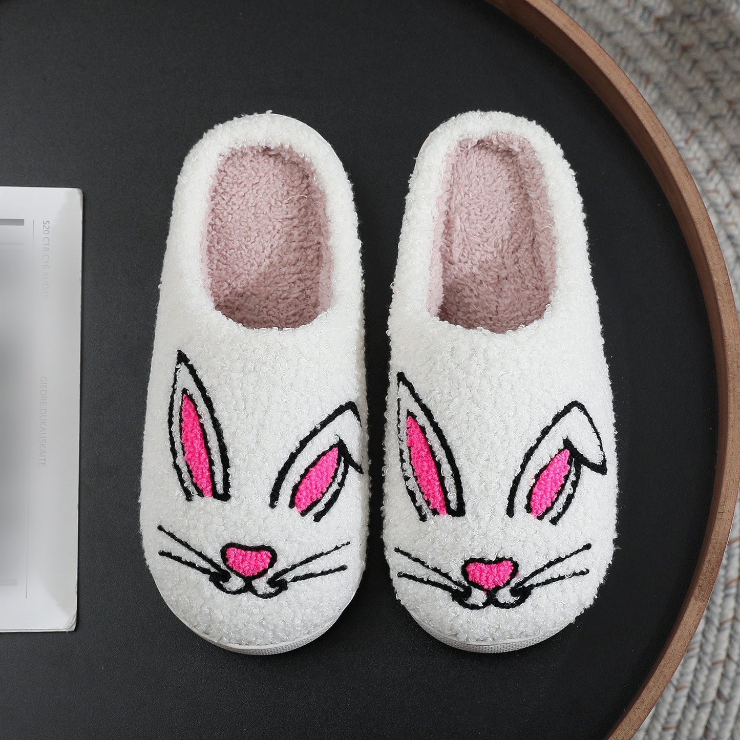 Embroidered Cotton Slippers For Household Pets And Animals