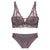 Laceless Bra Gathering Bra Lace Bra Set