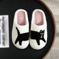 Embroidered Cotton Slippers For Household Pets And Animals