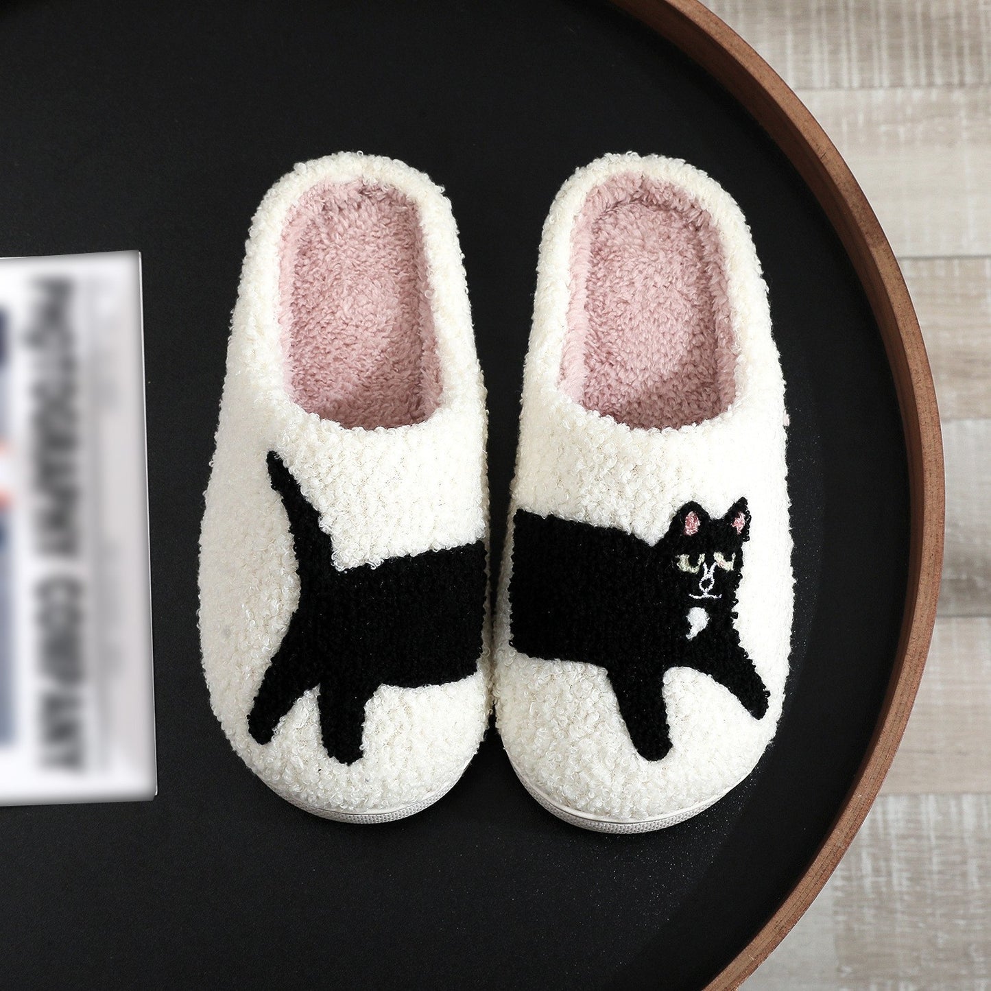 Embroidered Cotton Slippers For Household Pets And Animals