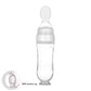 Safe Newborn Baby Feeding Bottle Toddler Silicone Squeeze Feeding Spoon Milk Bottle Baby Training Feeder Food Supplement