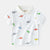 Boys Cartoon Short Sleeve Fashion Casual Trend Children's T-shirt Moisture Wicking Cotton Short Sleeve