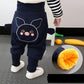 Children's Clothing Baby Plus Velvet Pants Autumn And Winter