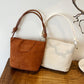 New Vintage Suede Womens  A Super-trendy Must-have Bucket-style Shoulder Bag