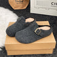 Womens Stylish Casual Wool And Cotton Slippers