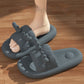 Home Bathroom Non Slip Odor Resistant Foot Soothing Slippers That Feel Like Walking On Clouds