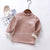New children's autumn and winter plus velvet base shirt