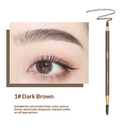 Natural Shaping Machete Smudge-proof Double-ended Eyebrow Pencil