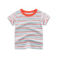 Summer Boys Short-Sleeved Striped T-Shirt