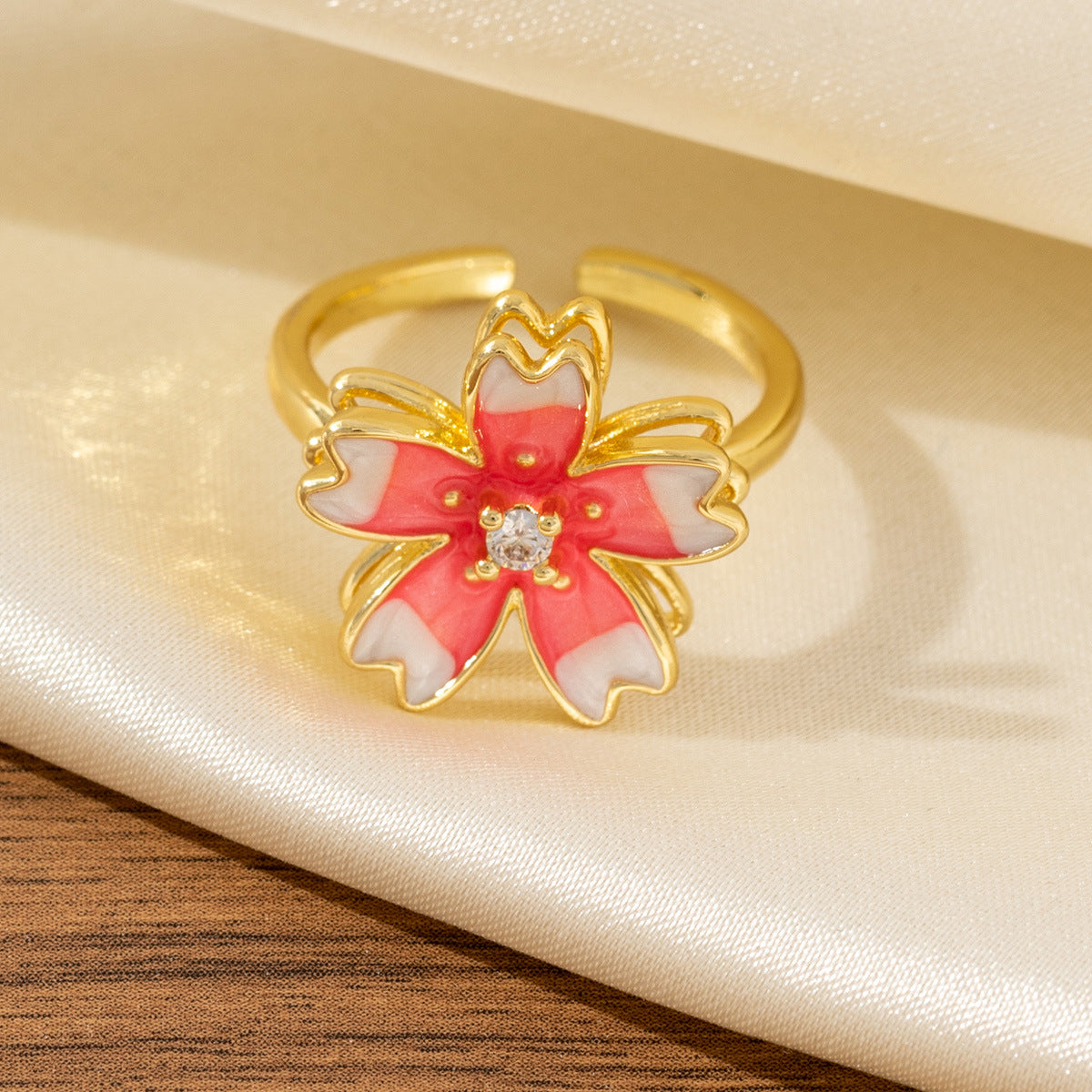 High-end Butterfly-shaped Open Adjustable Ring