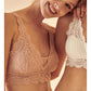 Laceless Bra Gathering Bra Lace Bra Set