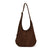 Suede-textured Underarm Shoulder Bag With A Large Capacity