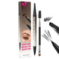 Waterproof And Sweat-proof Not Smudge Double-headed Eyebrow Pencil