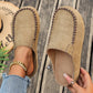 Womens Outdoor Closed-toe Half-slipper With A Thick Sole