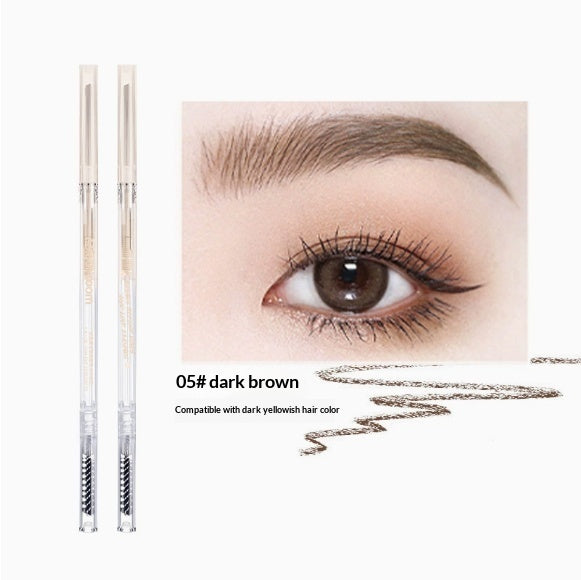Double-ended Ultra-fine Waterproof Long-lasting Natural Eyebrow Pencil