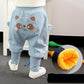 Children's Clothing Baby Plus Velvet Pants Autumn And Winter