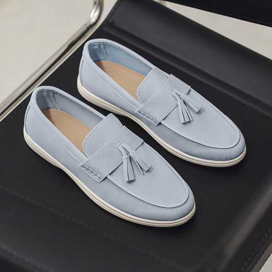 Suede Slip-on Business-casual Loafers