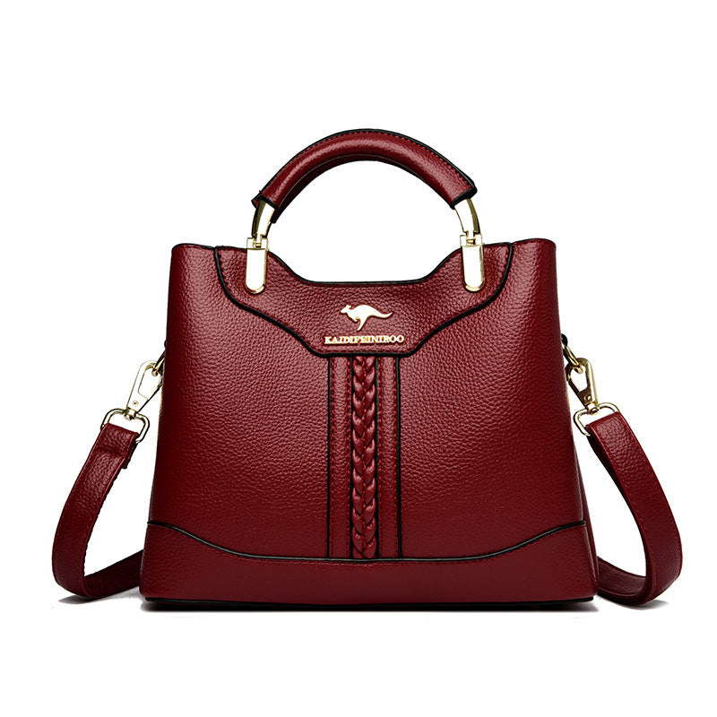 Womens Crossbody Shoulder Tote Bag With Large Capacity