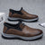 Mens Soft Leather Business-Casual British-Style Breathable Leather Shoes