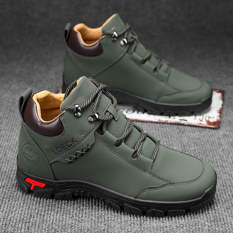 Mens All-Season Durable Stylish Casual Work Shoes