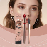 Dark Brown Four-prong Eyebrow Pencil For Everyday Brow Shaping