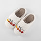 Women's Warm Winter Cotton Slippers With Thick Soft Sole And Anti-Slip