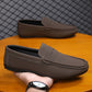 Mens Solid Color Penny Loafers Slip-On Shoes