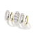 Mens Ring Set Diamond Encrusted  5 Piece Ring Set