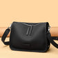 High-capacity Leather Womens Bag A Stylish Saddle-style Commuter Bag For Women