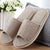 Couples Indoor Floor Slippers Solid Color