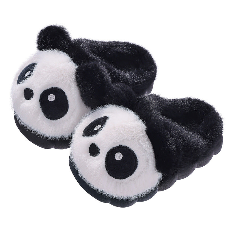 Winter Cotton Slippers For Children  Warm And Fleece-lined Cotton Shoes