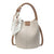 Fashionable Versatile Silk Scarf Tote Bucket Bag