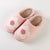 Cozy Home Flower-Eye Warm Winter Cotton Slippers