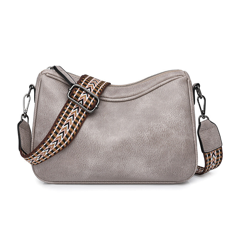 Versatile Trendy Korean-style Womens Soft Crossbody Bag