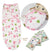 Cotton baby baby wrapped towel, cartoon baby sleeping bag, anti startled baby and baby products