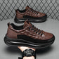 New Springautumn Mens Casual Shoes With Thick Soles