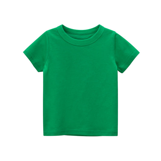 Children's Clothes In Solid Color And No Pattern