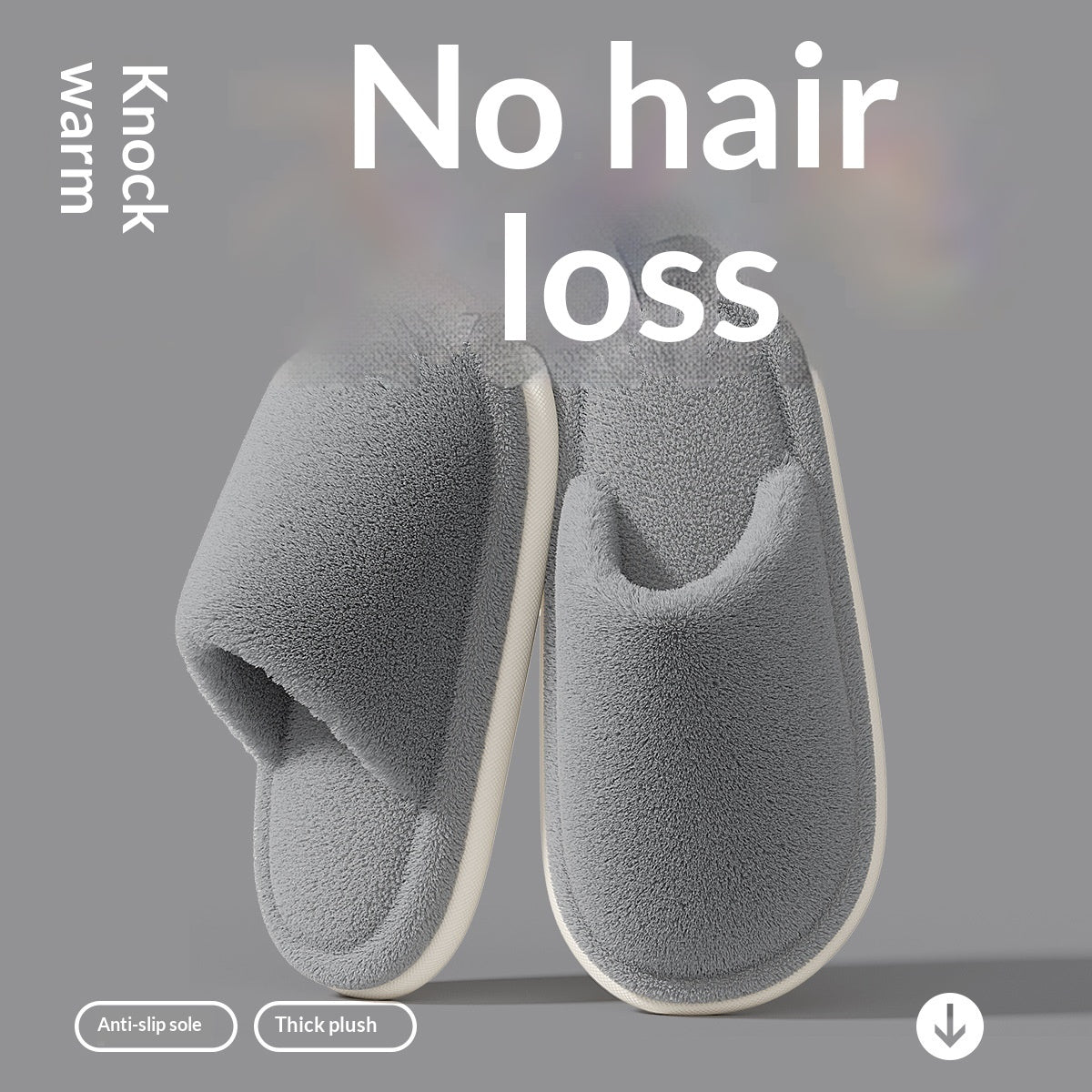 Indoor Non-slip Warm Shoes For Home Use