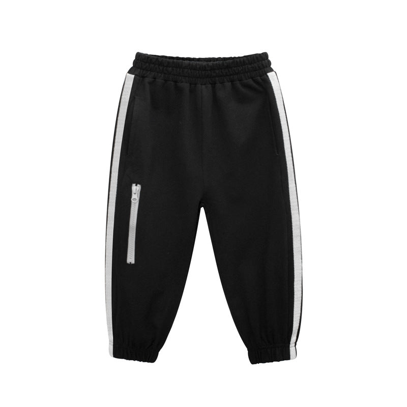 Korean version of children's autumn and winter new sports pants