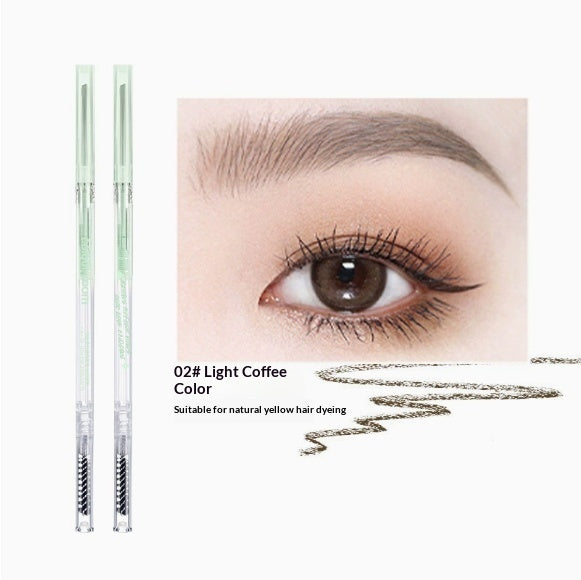 Double-ended Ultra-fine Waterproof Long-lasting Natural Eyebrow Pencil