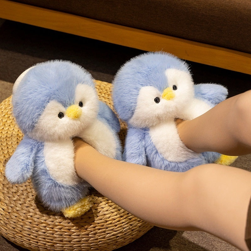 Fleece-lined Warm Slipper-style Cotton Plush Toys With Cotton Lining