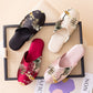 Women's Fashionable Non-slip Printed Fabric Slippers